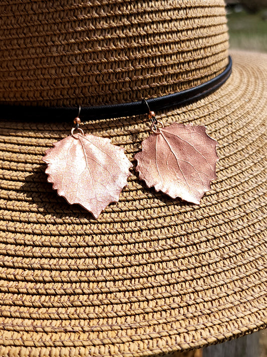 Aspen Leaf Earrings