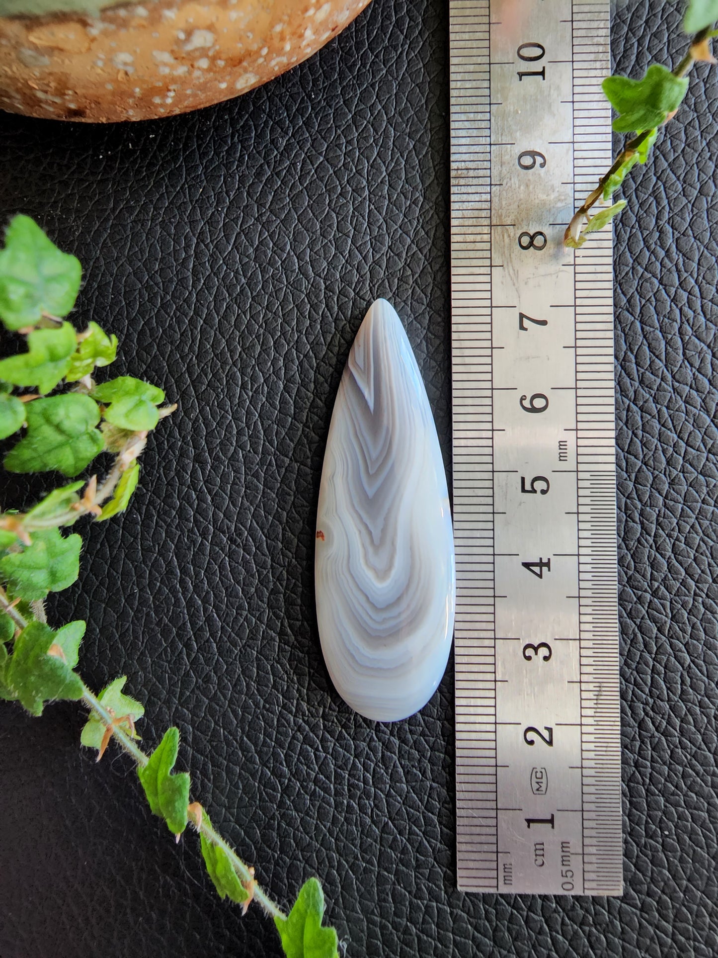 Botswana agate cabochon