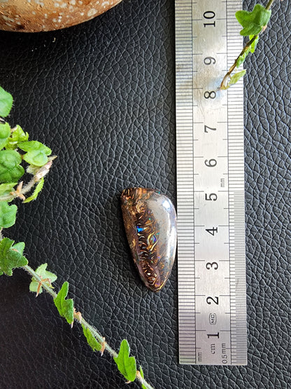 Boulder opal cabochon