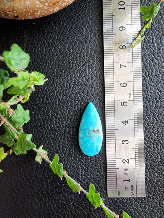 Kingman turquoise cabochon