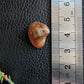 Fire agate cabochon