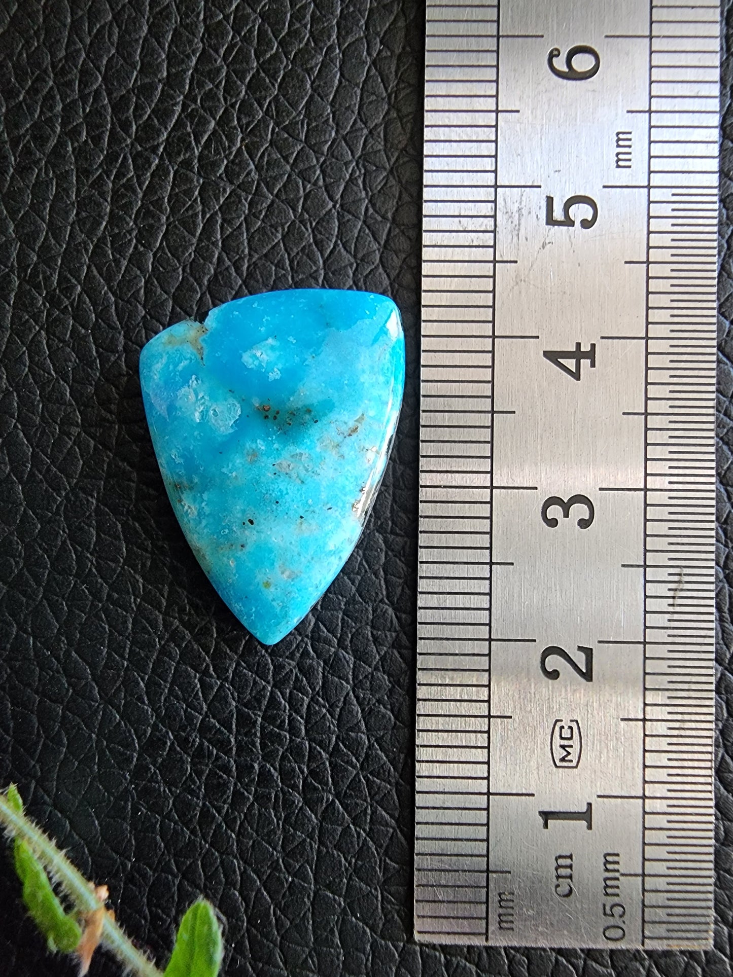 Kingman turquoise cabochon