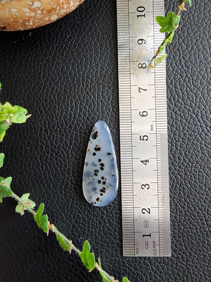 Montana moss agate cabochon