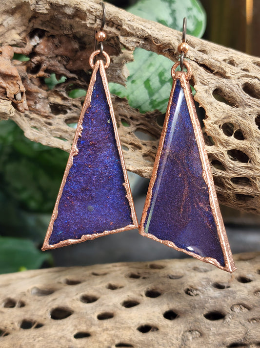 Resin earrings