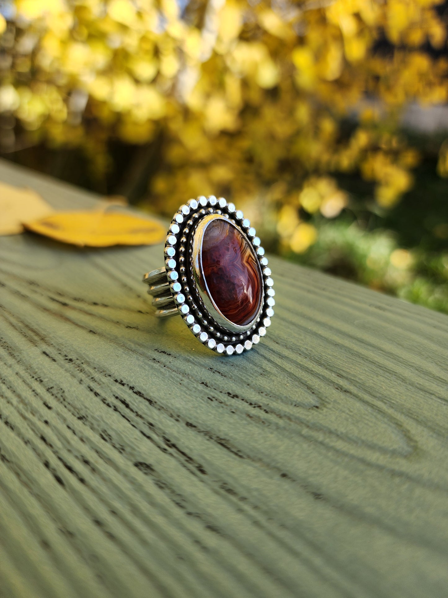 Crazy Lace Agate |size 6.5|