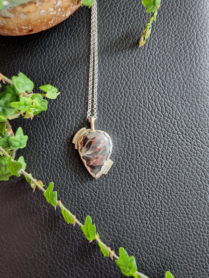 Sci-fi jasper necklace